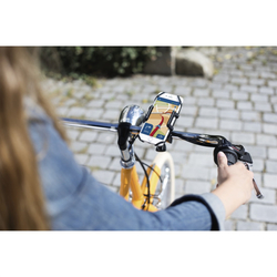 Hama univerzální držák na mobil, šířka 5-9 cm, upevnění na řídítka jízdního kola