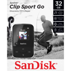 SanDisk MP3 Clip Sport Go černá 16GB