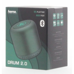 Hama Drum 2.0, Bluetooth reproduktor, 3,5 W, tmavá zelená