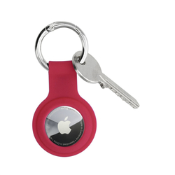 Hama Finest Feel, ochrana pro Apple AirTag, silikonová, červená - ALTERNATIVA POD OBJ. Č. 127476