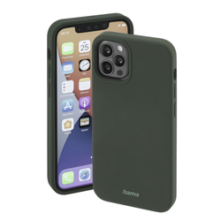 Hama MagCase Finest Feel PRO, kryt pro Apple iPhone 13 Pro, zelený
