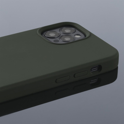 Hama MagCase Finest Feel PRO, kryt pro Apple iPhone 13 Pro, zelený