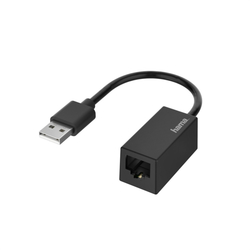 Hama síťový adaptér USB-A - RJ45, Ethernet 100 Mb/s