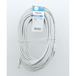 Hama síťový kabel Cat5e U/UTP RJ45 20,0 m, nebalený