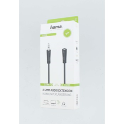 Hama prodlužovací audio kabel jack 3,5 mm, 3 m