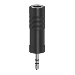 Hama redukce jack 6,3 mm na 3,5 mm vidlici, stereo