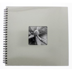 Hama album klasické spirálové FINE ART 36x32 cm, 50 stran, křídová