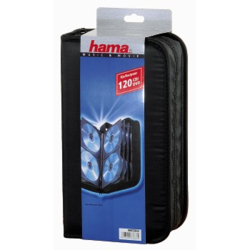 Hama pouzdro CD Wallet Nylon 120, barva černá
