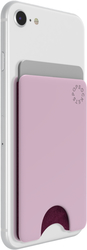 PopSockets PopWallet Blush Pink, pouzdro na mobil na karty/vizitky apod., růžové