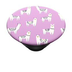 PopSockets PopTop Gen.2, Lotsa Llama, lamy na růžovém podkladu, výměnný vršek