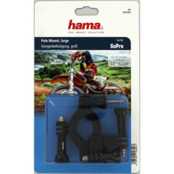 Hama trubkový držák pro GoPro, velký, 2,5 - 6,2 cm