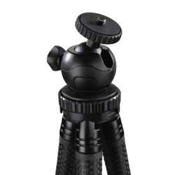 Hama stativ 'FlexPro 3v1' pro fotoaparáty, GoPro kamery a smartphone, 27 cm, černý, krabička