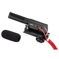Hama směrový mikrofon RMZ-18 pro kamery, pružné uložení, mono