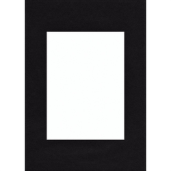 Hama pasparta, barva černá, 40 x 50 cm/ 30 x 40 cm