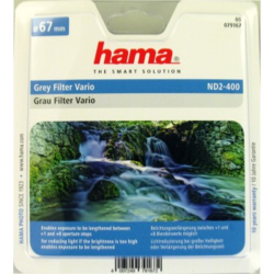 Hama filtr šedý Vario ND2-400, 67 mm