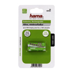 Hama akumulátor NiMH Ready4Power, 2x AAA, 1000 mAh