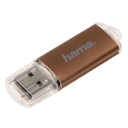 Hama laeta FlashPen, USB 2.0, 32 GB, 66x, hnědá