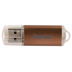 Hama laeta FlashPen, USB 2.0, 32 GB, 66x, hnědá