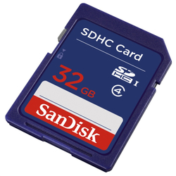 SanDisk 32 GB SDHC Class 4 Memory Card