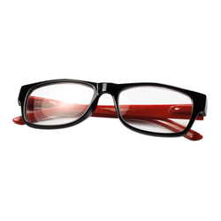 Hama Filtral čtecí brýle, plastové, černé/červené, +2.0 dpt