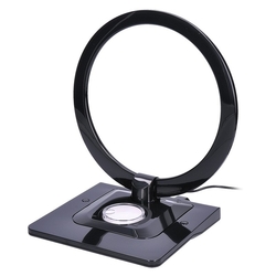 Solight digitální pokojová anténa, UHF, 45dB, LTE/4G filtr, černá