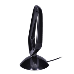 Solight digitální pokojová anténa, UHF, 49dB, LTE/4G filtr, černá
