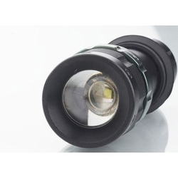 Solight kovová svítilna, 3W CREE LED, černá, fokus, 3x AAA