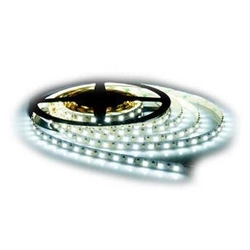 Solight LED světelný pás s testrem, 5m,  sada s 12V adaptérem, 4,8W/m, IP65, studená bílá