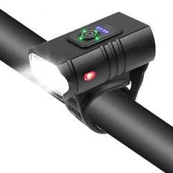 Solight Nabíjecí LED cyklo svítilna, 550lm, Li-Ion, USB