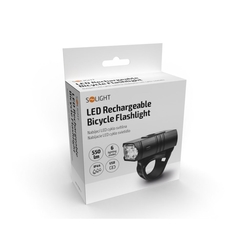 Solight Nabíjecí LED cyklo svítilna, 550lm, Li-Ion, USB