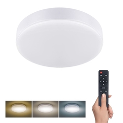 Solight LED osvětlení s dálkový ovladačem, 36W, 2160lm, 30cm, změna chromatičnosti, stmívatelné, bílá