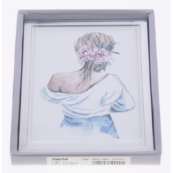 Hama portrétový rámeček hliníkový LILLY, 13x18 cm, stříbrná