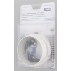 Xavax adaptér pro odvětrávací rouru pro sušičky prádla, průměr 102 mm, 0,2 m