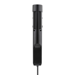 Solight 3z + USB A+C blok zásuvek na stůl, 2m, černý, USB 20W PD