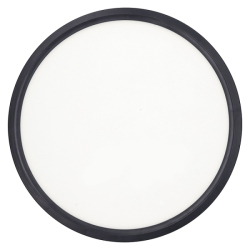 Solight LED osvětlení s dálkovým ovladačem Estela Black, 36W, 2700lm, 30cm, změna chromatičnosti, stmívatelné
