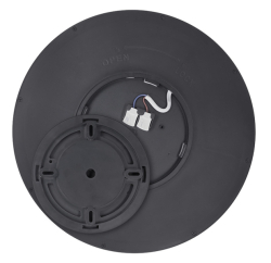Solight LED osvětlení s dálkovým ovladačem Estela Black, 36W, 2700lm, 30cm, změna chromatičnosti, stmívatelné