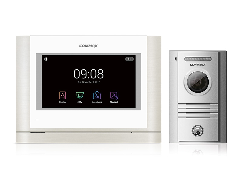 COMMAX CDV-704MF bílý/40KHD - verze 230Vac