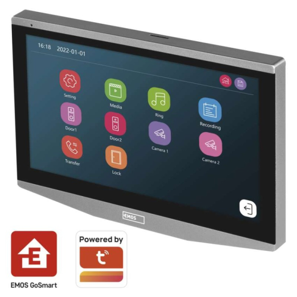 GoSmart Přídavný monitor IP-700B domácího videotelefonu IP-700A