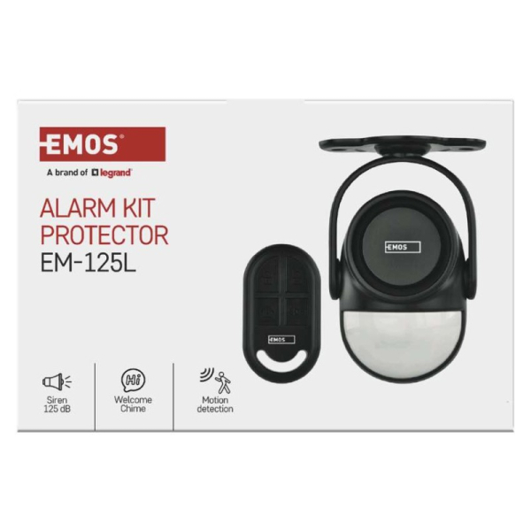 Alarm s pohybovým čidlem EM‑125L PROTECTOR