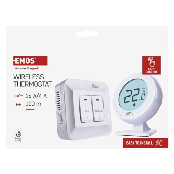Pokojový manuální bezdrátový termostat P5618