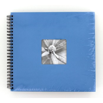 Hama album klasické spirálové FINE ART 36x32 cm, 50 stran, azurové