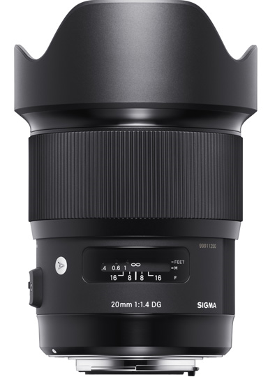 SIGMA 20mm F1.4 DG HSM Art pro Nikon F