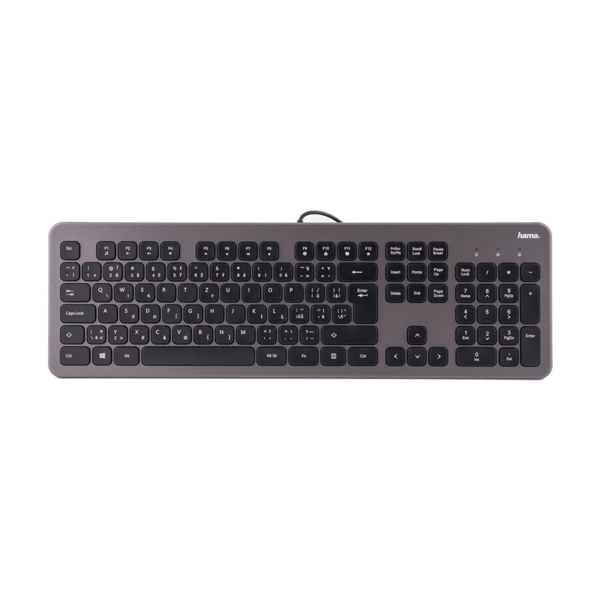 Hama klávesnice KC-700, antracitová/černá