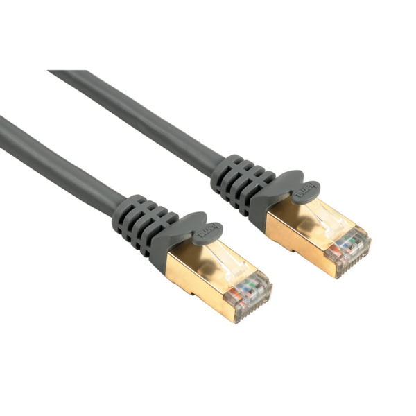 Hama síťový patch kabel CAT 5e, 2xRJ45, stíněný, 7,5 m