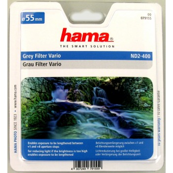 Hama filtr šedý Vario ND2-400, 55 mm