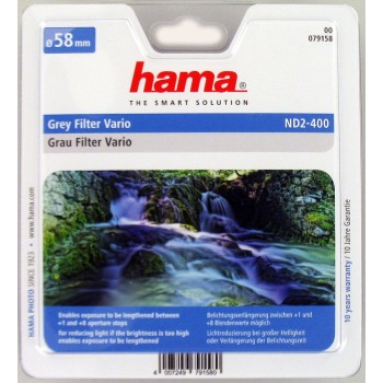 Hama filtr šedý Vario ND2-400, 58 mm