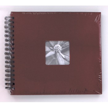 Hama album klasické spirálové FINE ART 28x24 cm, 50 stran, bordó