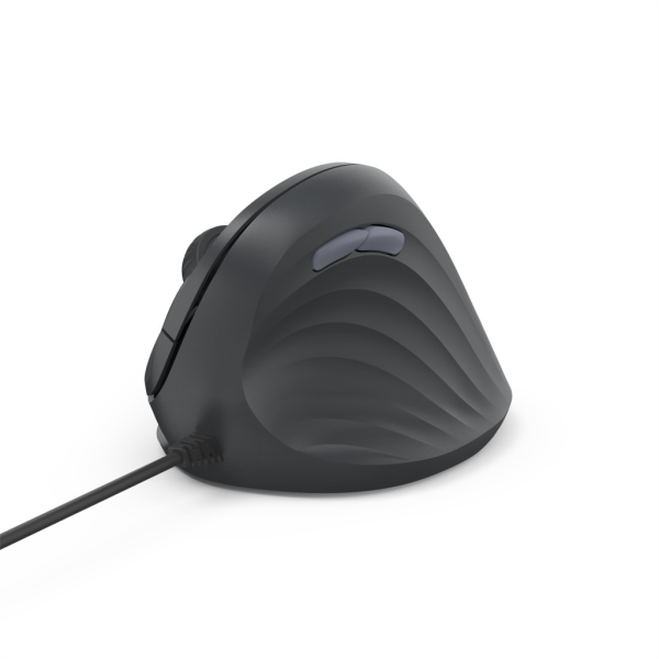 Hama vertikální ergonomická kabelová myš ECM-500R, pro praváky, černá