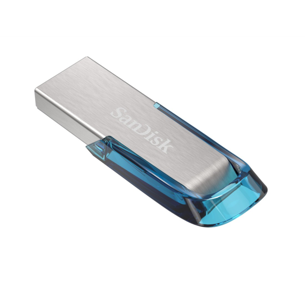 SanDisk Ultra Flair™ USB 3.0 64 GB tropická modrá