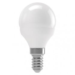 Emos LED žárovka Basic Mini Globe 8W E14 teplá bílá